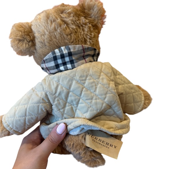Burberry teddy bear. Unique item dated 2008 with a Burberry jacket - Picture 3 of 4